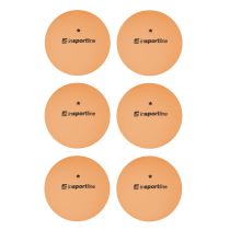Pingpongové míčky inSPORTline Elisenda S1 6ks Barva oranžová - Stolní tenis