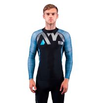 Pánské tričko pro vodní sporty Aqua Marina Division Barva modrá, Velikost S - Pánská trička na paddleboardy a čluny