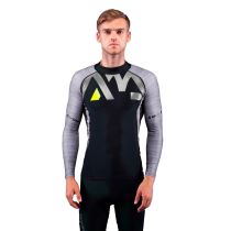 Pánské tričko pro vodní sporty Aqua Marina Division Barva šedá, Velikost S - Pánská trička na paddleboardy a čluny