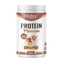 Proteinový nápoj Fit-day Protein Premium 900 g Příchuť lískový oříšek - Pádla