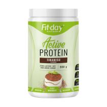 Proteinový nápoj Fit-day Protein Active 900 g Příchuť tiramisu - Pádla