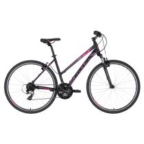 Dámské crossové kolo KELLYS CLEA 30 28" - model 2020 Barva Black Pink, Velikost rámu M (19'') - Dámská trekingová a crossová kola