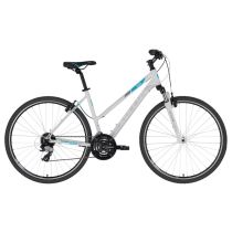 Dámské crossové kolo KELLYS CLEA 30 28" - model 2020 Barva White, Velikost rámu M (19'') - Dámská trekingová a crossová kola