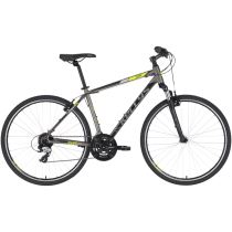 Pánské crossové kolo KELLYS CLIFF 30 28" 7.0 Barva Grey, Velikost rámu L (21", 175-190 cm) - Pánská trekingová a crossová kola