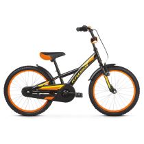 Dětské kolo Kross Racer 5.0 20" - model 2019 Barva Black / Yellow / Orange Glossy - Dětská kola 20"