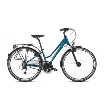 Dámské trekingové kolo Kross Trans 4.0 28" - model 2021 Barva tyrkysová/černá, Velikost rámu L (19") - Dámská trekingová a crossová kola