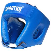 Boxerský chránič hlavy SportKO OD1 Barva modrá, Velikost XL - Bojové sporty