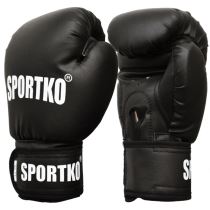 Boxerské rukavice SportKO PD1 Barva černá, Velikost 12oz - Boxerské rukavice