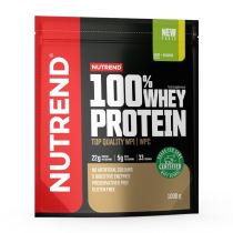 Práškový koncentrát Nutrend 100% WHEY Protein 1000g Příchuť malina - Pádla