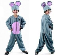 Kostým Myš vel.98-104 cm - Kostýmy pro holky