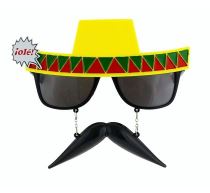 Brýle s vousy - Mexičan - Karneval