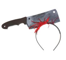 Čelenka - krvavý sekáček - Halloween - Zbraně, brnění