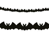 Girlanda Netopýři - černá - Halloween - 300 cm - Halloween dekorace