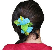 Spona do vlasů Havajská malá modrá - Hawaii - Oslavy