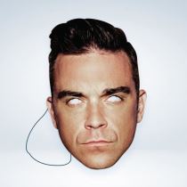Robbie Williams Official  -  Maska celebrit - VIP filmová / Hollywood párty