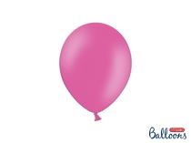 Silné Balónky 23cm PASTELOVÉ - TMAVĚ RŮŽOVÉ - 100ks - Balónky