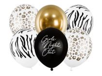 Sada latexových balónků - Girls Night Out - Rozlučka se svobodou - 30 cm - 6 ks - Originální dárky