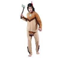 Kostým Indián - Apač - dospělý - vel. 182 cm - Čelenky, věnce, spony, šperky