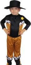 Kostým Kovboj vel. M - (140 cm) - Karnevalové kostýmy pro děti