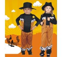 Kostým Kovboj 122 cm - Karnevalové kostýmy pro děti