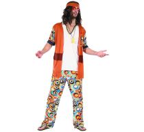 Kostým "Hippies" - Hipísák - univerzální velikost - Kostýmy pánské