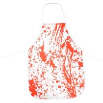 Krvavá zástěra - krev - HALLOWEEN - 52 x 71 cm - Party make - up