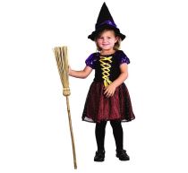 Kostým dětský Malá čarodejnice 92-104 cm - Kostýmy pro holky