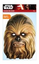 Maska celebrit - Star Wars - Hvězdné války -  Chewbacca - Dekorace
