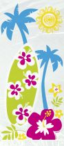 TAŠKA  - Hawai - HULA BEACH PARTY - 20ks - Karnevalové kostýmy pro dospělé