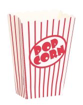 Krabičky na popcorn - malá 8 ks - VIP filmová / Hollywood párty