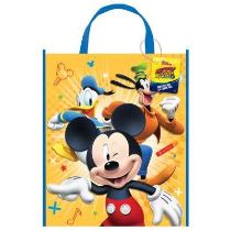 Dárková taška myšák MICKEY MOUSE - plastová 28 x 33,5 cm - Mickey - Minnie mouse - licence
