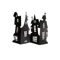 Dekorace strašidelný dům - HALLOWEEN - 38 cm x 60 cm - Karnevalové doplňky