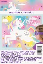 Párty hra JEDNOROŽEC - UNICORN - Happy birthday - narozeniny - 16 ks - Karnevalové kostýmy pro děti