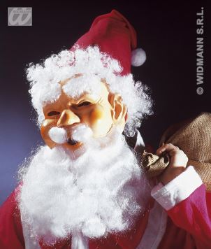 Maska latex Santa Claus