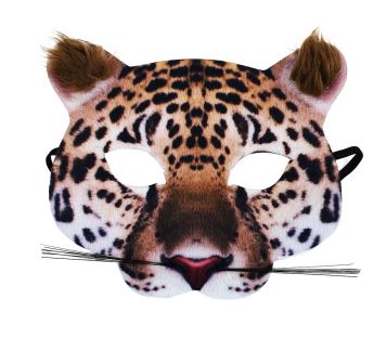 Maska Gepard - škraboška - safari - dětská