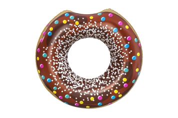 Nafukovací kruh Donut - mix - 2 druhy -107 cm