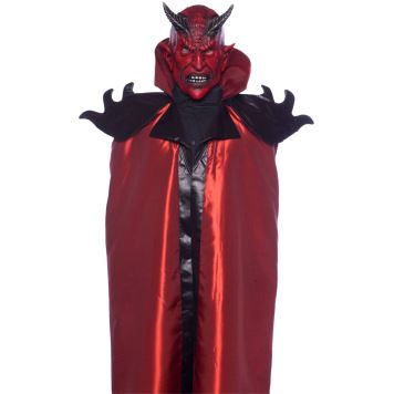 Maska latex čert - ďábel - Vánoce