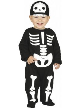 Dětský kostým kostlivec - kostra - Halloween - vel.12-18 měsíců