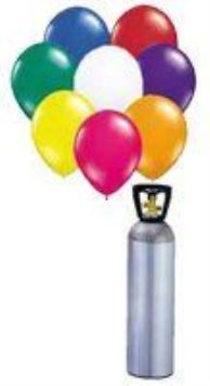Láhev helia na 1000 balónků