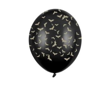 Balónky netopýři - černé - HALLOWEEN - 30cm - 1 ks