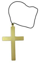 Kříž na krk 21 cm - Kostýmy dámské