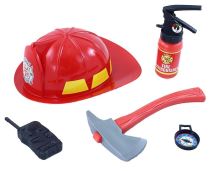 Sada hasičská / požárník - 5 dílů - Kostýmy pro kluky