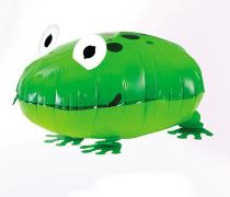 Balón foliový chodící  Žába 52 cm - Velikonoce