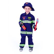 Dětský kostým hasič s českým potiskem vel.(L) - Sety a části kostýmů pro děti