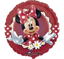 Balón foliový 43 cm - Myška Minnie - Disney licence