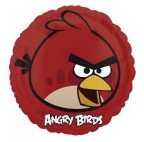 Balón foliový 45 cm  Angry Birds červený - Fóliové
