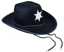 Klobouk šerif - kovboj - western - dospělý - Zbraně, brnění