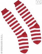 Ponožky Klaun XL modré/červené - Paruky dospělí