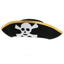 Klobouk pirátský s lebkou dětský - Klobouky, helmy, čepice
