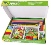 Kufřík pro malé kutily, Jumbo 800ks - Kreativní, výtvarné hračky